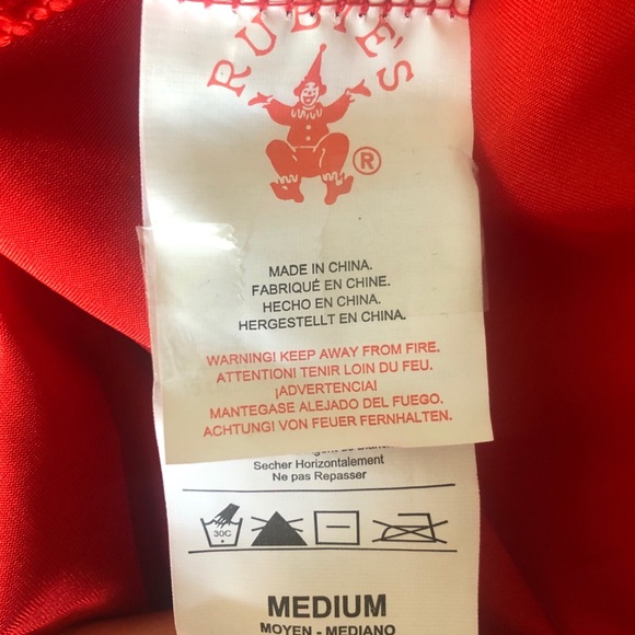 Rubies Spanish Dancer Flamenco Tango Dress. Item# 0063 - Picture 5 of 5